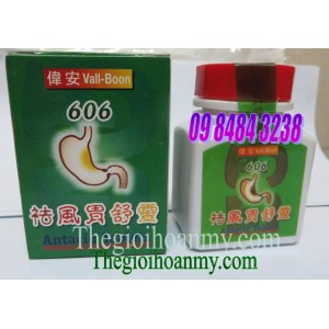 Vall Boon antacid 606 trị acid dạ dày dư thừa, vết loét và viêm dạ dày mãn tính, ợ chua, đầy hơi, khó tiêu, 